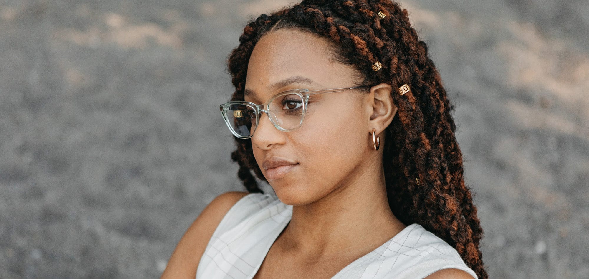 Venetta Acetate RX Eyeglasses - Image 11